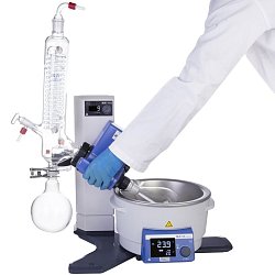 Rotační vakuová odparka IKA RV 8 V–C se sadou skla RV 10.10