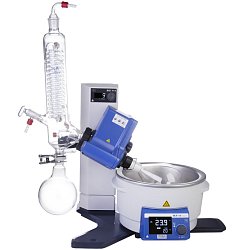 Rotační vakuová odparka IKA RV 8 V–C se sadou skla RV 10.10