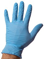 Rukavice nitrilové Protective, jednorázové, bez pudru