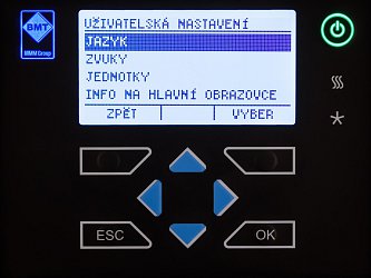 Náhled menu.