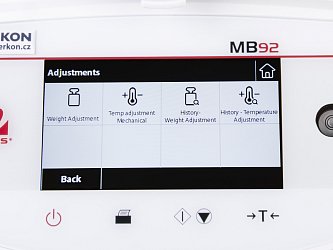 Sušicí váhy Ohaus Next Gen MB92