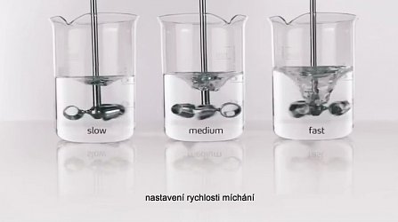 Nastavení rychlosti míchání