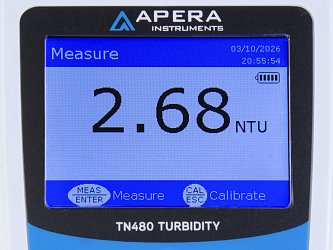 Turbidimetr Apera TN480 pro měření v souladu se zásadami GLP