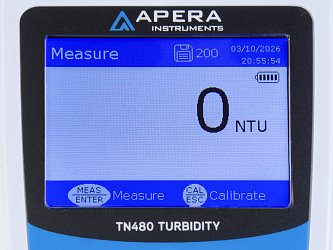 Turbidimetr Apera TN480 pro měření v souladu se zásadami GLP