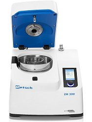 Ultraodstředivý mlýn ZM 300 s 900ml kazetou, rotorem a sítem. Rotor ani síto nejsou standardní součástí dodávky, objednávají se samostatně.