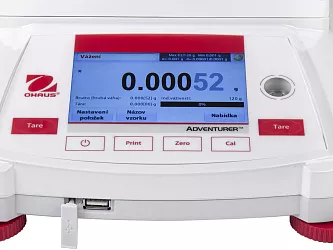 Váhy analytické Ohaus Adventurer Semi-Micro AX125DM s duálním režimem
