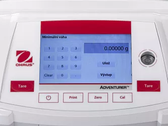 Váhy analytické Ohaus Adventurer Semi-Micro AX125DM s duálním režimem