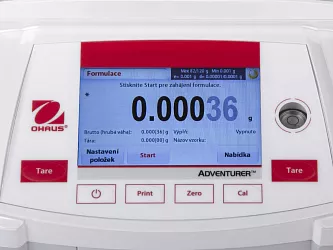 Váhy analytické Ohaus Adventurer Semi-Micro AX125DM s duálním režimem