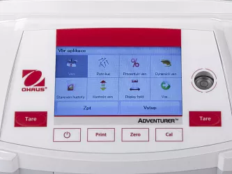 Váhy analytické Ohaus Adventurer Semi-Micro AX125DM s duálním režimem