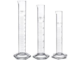 Válec odměrný vysoký, třída přesnosti B, bílá graduace, SIMAX