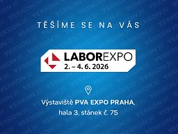 VERKON na veletrhu LABOREXPO 2026