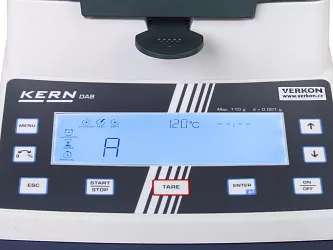 Vlhkostní analyzátor Kern DAB 100-3