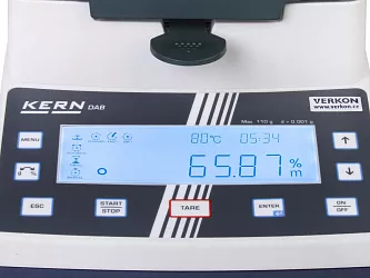 Vlhkostní analyzátor Kern DAB 100-3