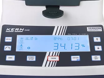 Vlhkostní analyzátor Kern DAB 100-3