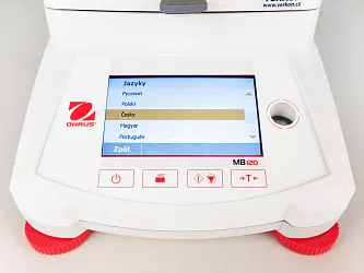 Vlhkostní analyzátor - váhy sušicí Ohaus řada MB 120