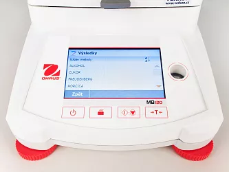 Vlhkostní analyzátor - váhy sušicí Ohaus řada MB 120
