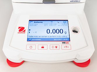 Vlhkostní analyzátor - váhy sušicí Ohaus řada MB 120