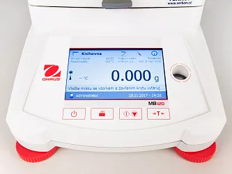 Vlhkostní analyzátor - váhy sušicí Ohaus řada MB 120