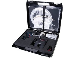 Součástí dodávky vzorkovače je i praktický přenosný kufřík.