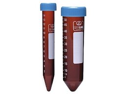 Zkumavka centrifugační, typ Falcon, pro vzorky citlivé na světlo, PP