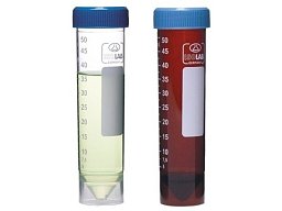 Zkumavka centrifugační, typ Falcon, samostatně stojící, PP