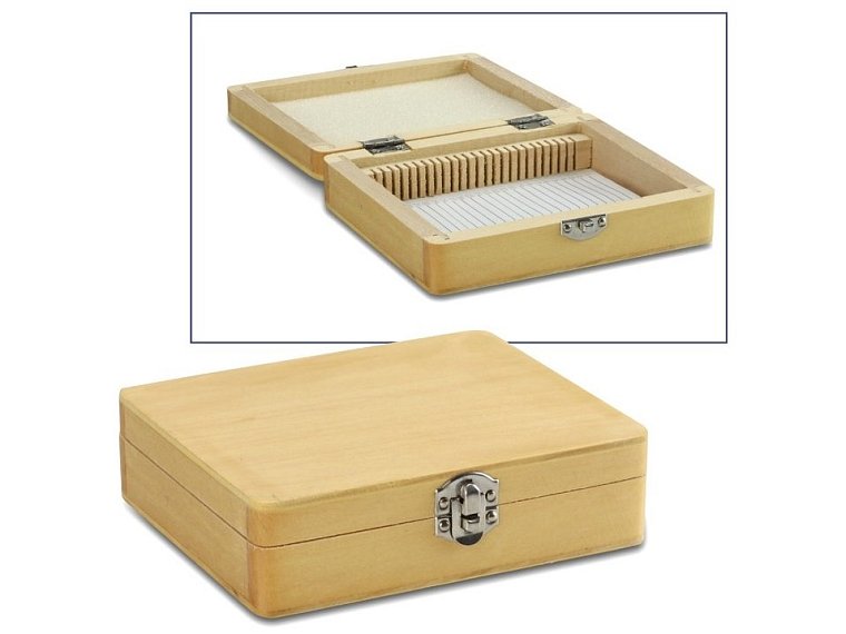 dřevěný box s vnitřním žebrováním