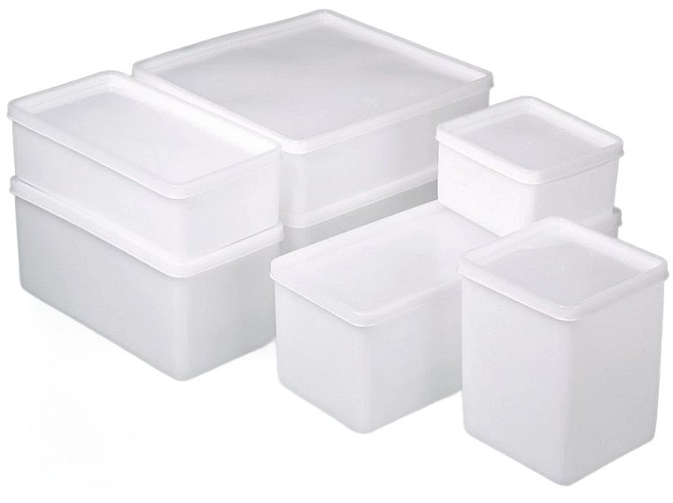 Box univerzální hranatý, PE