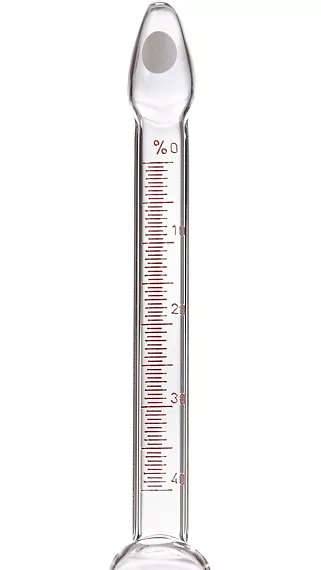 Butyrometr Kohler-Funke, na smetanu 5 ml, SIMAX
