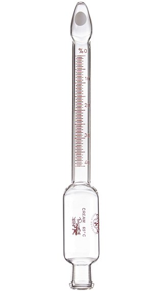 Butyrometr Kohler-Funke, na smetanu 5 ml, SIMAX