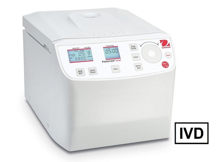 Centrifuga stolní Ohaus Frontier FC 5707 CE IVD