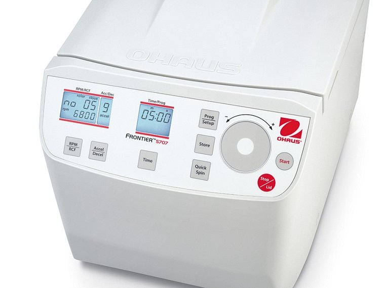 Centrifuga stolní Ohaus Frontier FC 5707 pro separaci krevní plazmy