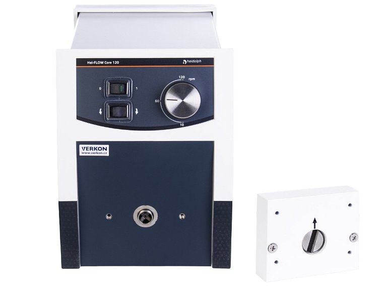 Hei-FLOW Core 120 s adaptérem pro vícekanálovou hlavu