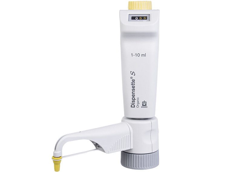 bez recirkulačního ventilu, nastavitelný objem 1 až 10 ml