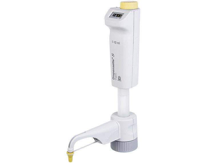 bez recirkulačního ventilu, nastavitelný objem 1 až 10 ml