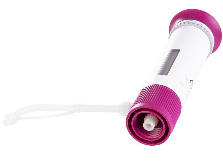 Dávkovač EM PP s nastavitelným objemem, Hirschmann