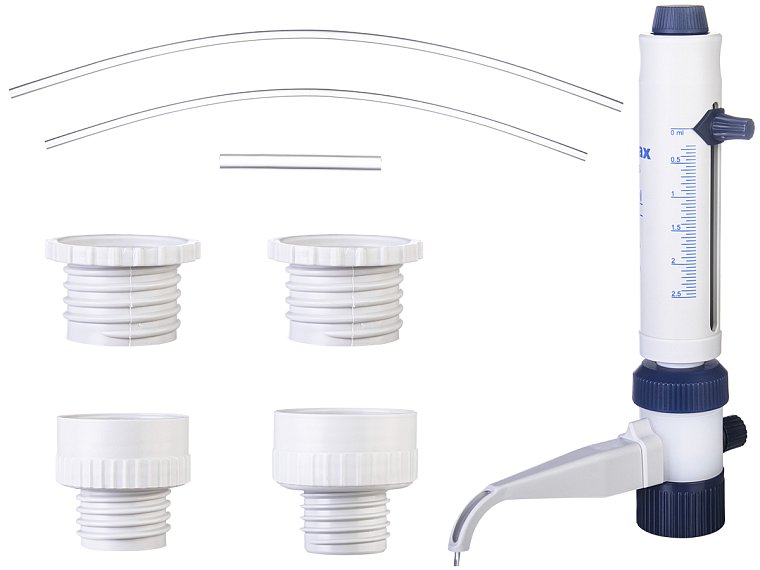 Dávkovač LABMAX airless, objem 0,25 – 2,5 ml