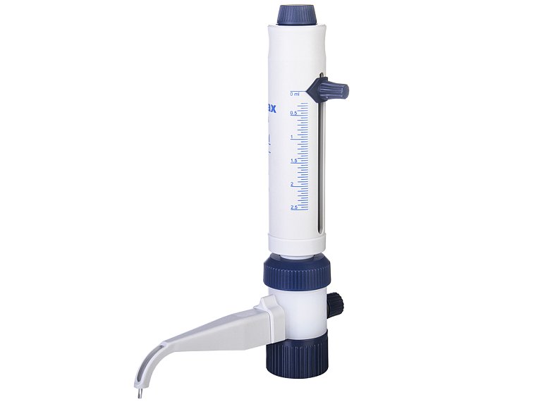 Dávkovač LABMAX airless, objem 0,25 – 2,5 ml
