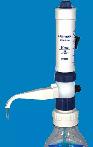 dávkovač LABMAX premium, zásobní láhev se objednává samostatně