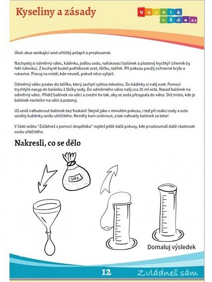 Dětská laboratoř, Veselá věda na doma