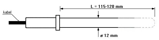Elektroda referenční, průmyslová, Theta 90