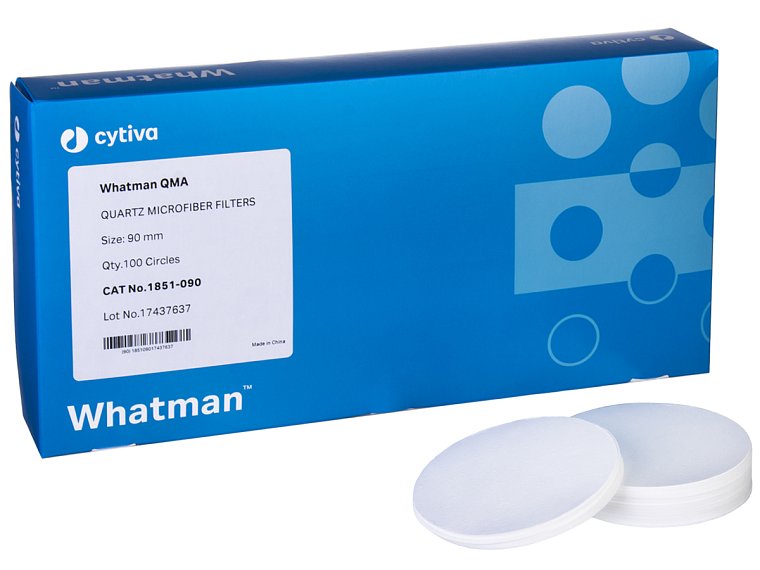 Filtr z křemenných mikrovláken, Whatman