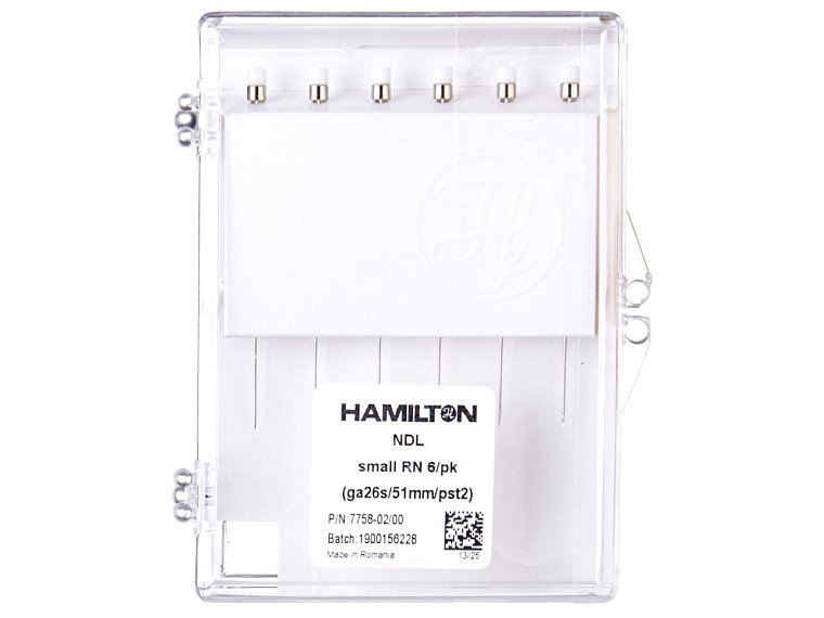 Jehla s ostrým hrotem k mikrostříkačkám Hamilton, náhradní