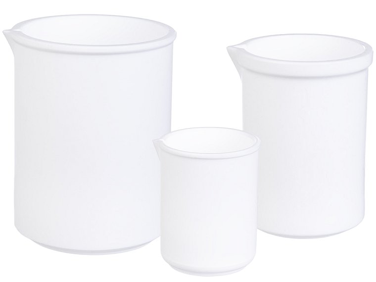 Kádinka nízká s výlevkou, PTFE