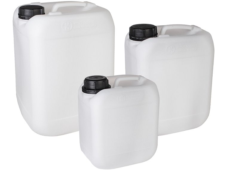 Kanystr průmyslový se šroubovým uzávěrem se závitem GL, HDPE