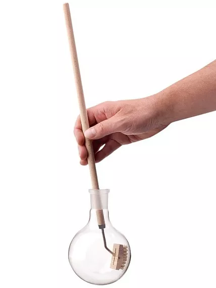 Kartáč na baňky, se sklopnou hlavicí