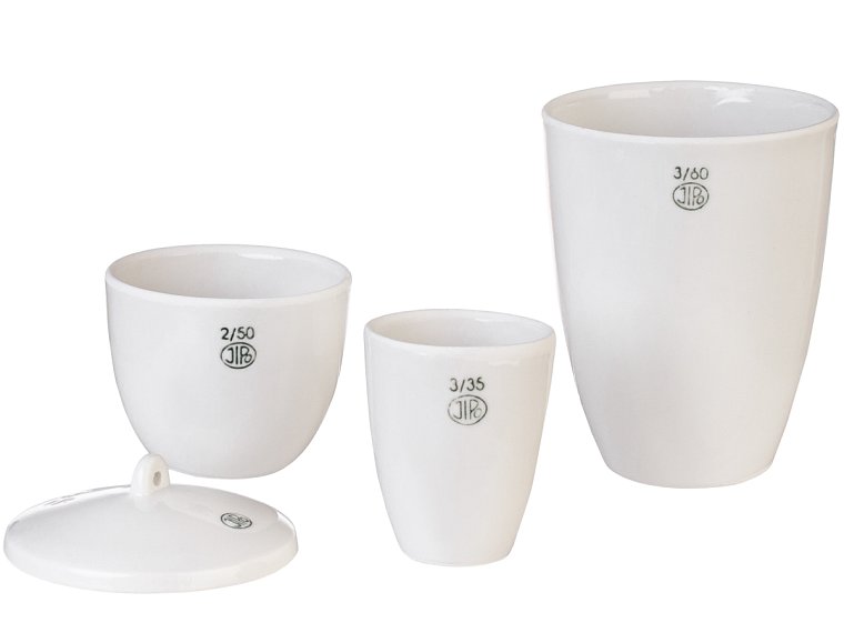 Kelímek spalovací, porcelánový