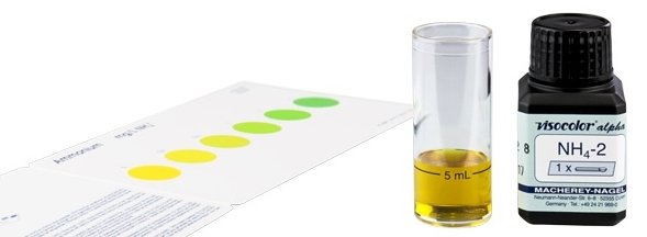 Kity analytické VISOCOLOR alpha pro orientační kolorimetrickou nebo odměrnou analýzu vody
