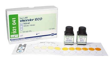 Kity analytické VISOCOLOR ECO pro kolorimetrickou nebo odměrnou analýzu vody