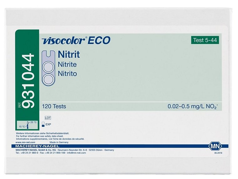 Kity analytické VISOCOLOR ECO pro kolorimetrickou nebo odměrnou analýzu vody