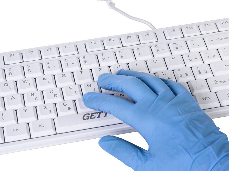 Klávesnice hygienická CleanType Easy Basic, voděodolná